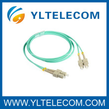 Multi modo dúplex sc a sc Cable de conexión de fibra para FOS / LAN / FTTH